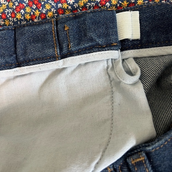 L L Bean Men's Comfort Waist Jeans Dark Wash Sz 44x29 Adjustable Waist workwear - Picture 11 of 15